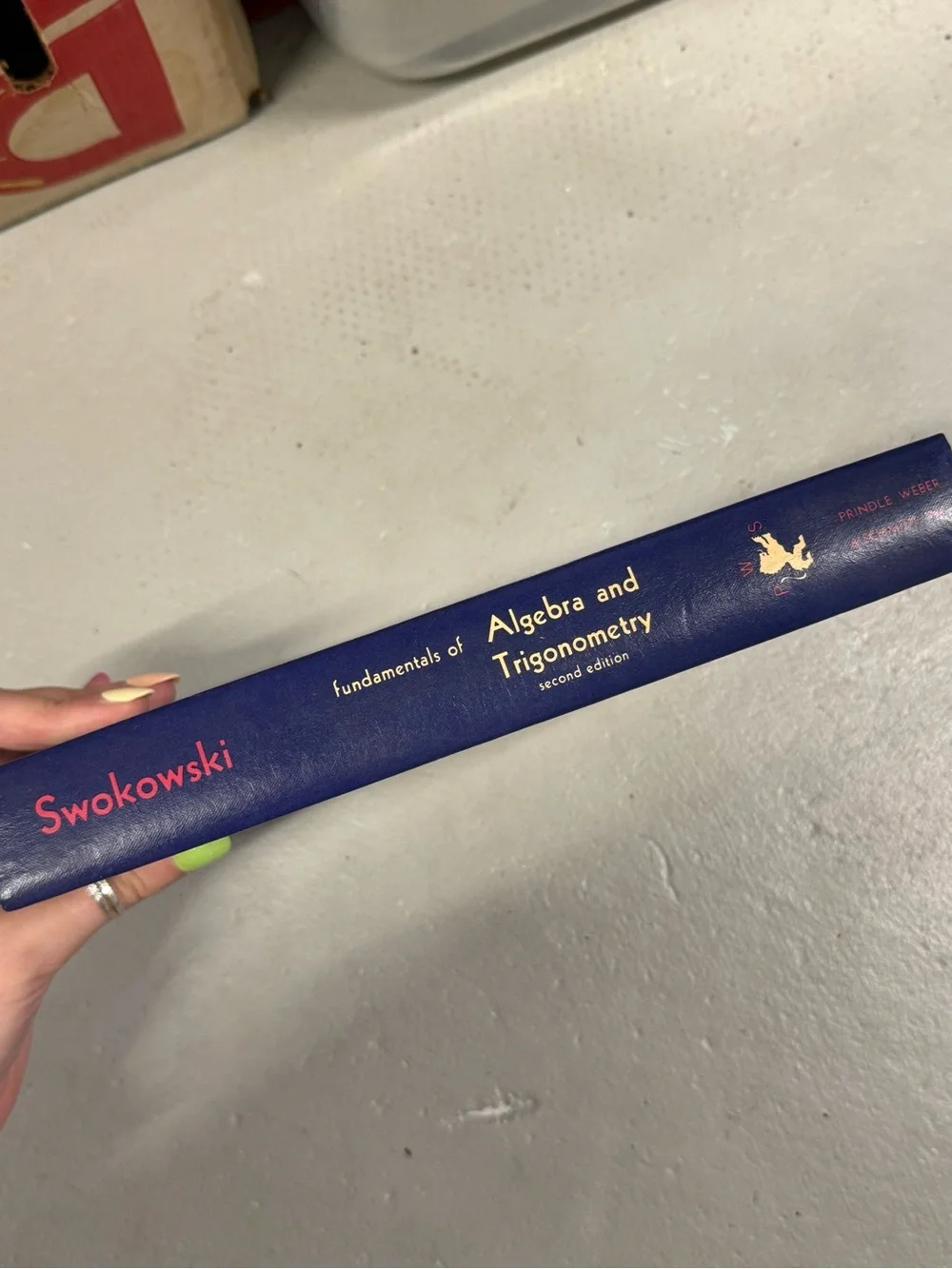 Fundamentals of Algebra and Trigonometry 2nd Ed. by Earl Swokowski HC